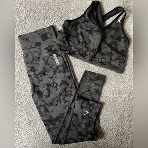 Gym shark large adapt seamlesss camo set